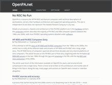 Tablet Screenshot of openpa.net